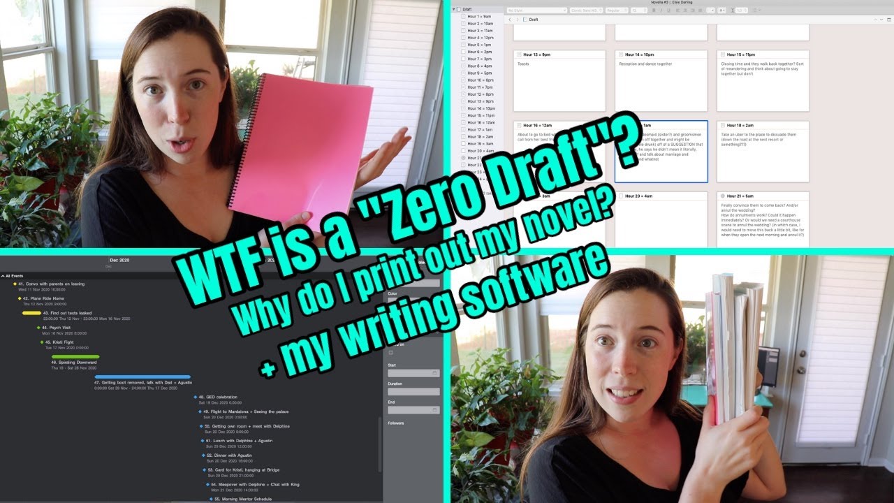 MY WRITING PROCESS & TOOLS