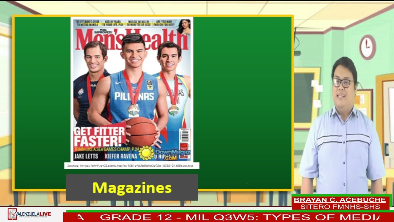 TYPES OF MEDIA - GRADE 12 MEDIA AND INFORMATION LITERACY | SHS