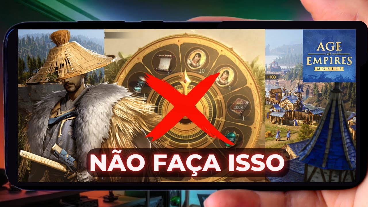 🔴 NÃO FAÇA ISSO NO AGE OF EMPIRES MOBILE 🔴