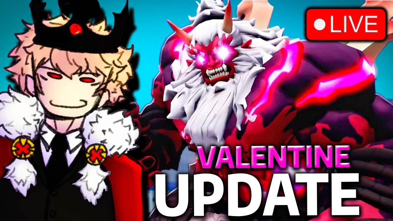 🔴 NEW BLOX FRUITS UPDATE STREAM!! VALENTINES UPDATE OFFICIAL RELEASE!!