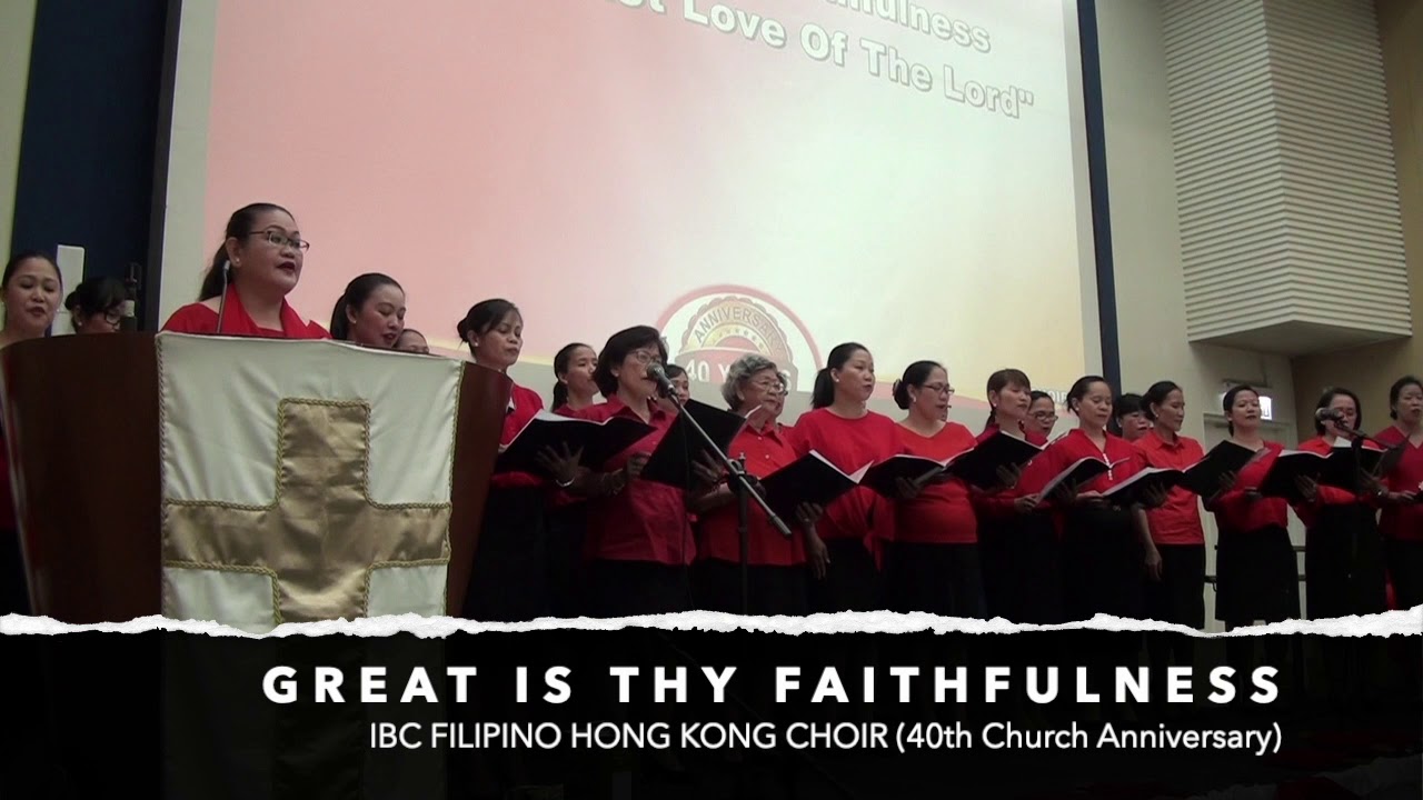 GREAT IS THY FAITHFULNESS with Steadfast Love