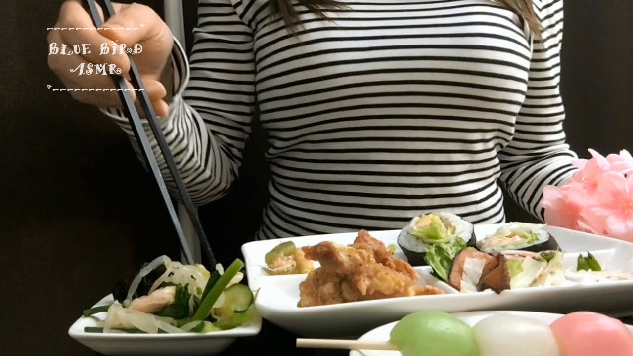 【ASMR】春のお昼ご飯：咀嚼音【Eating sound】