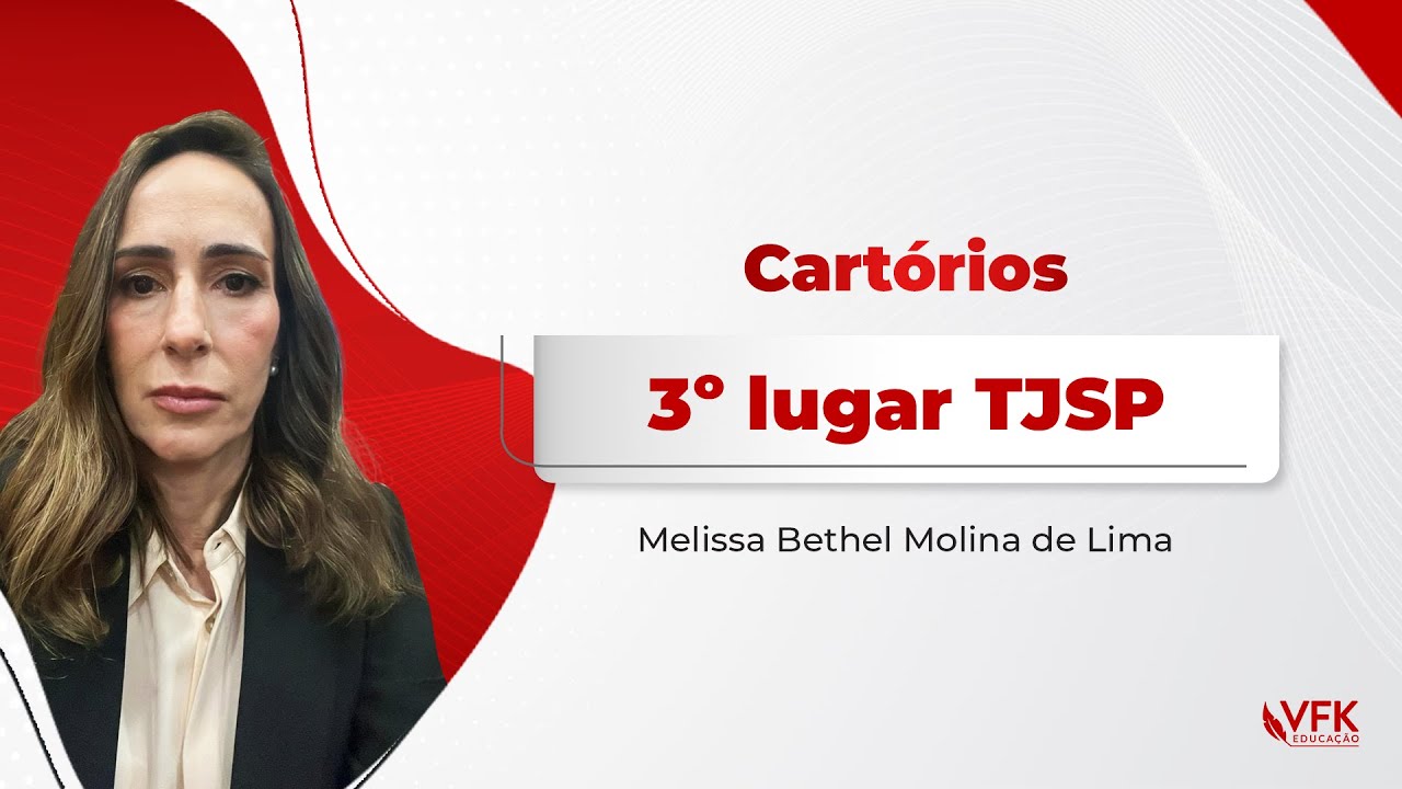 Aprovada Cartórios - Melissa Bethel Molina de Lima conta sua rotina de preparação e aprovação