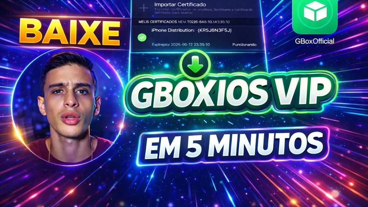 COMO BAIXAR #gbox IOS Melhor método Em 5 minutos 😱 tutorial completo