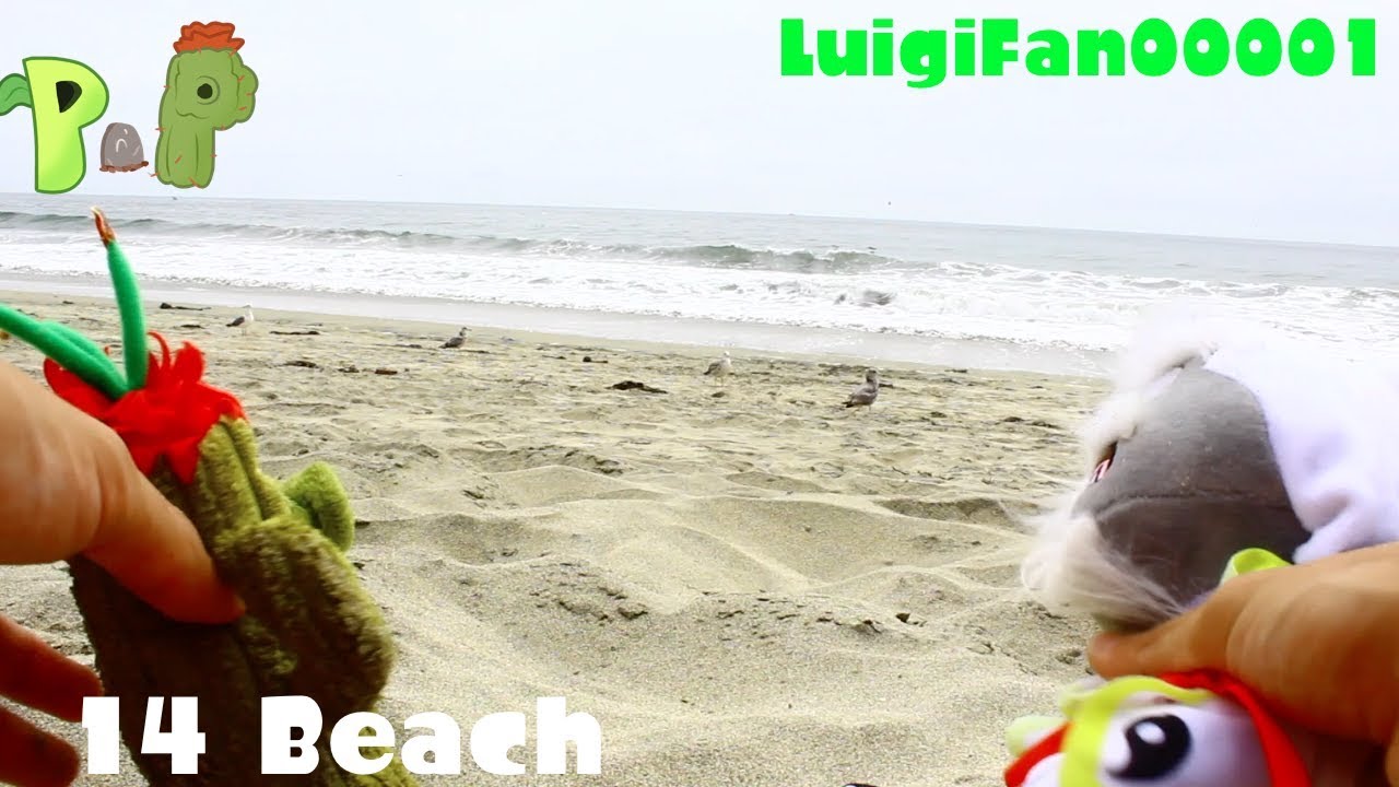 Plants vs. Zombies Plush: Peashooter and Paco's Adventure- Beach