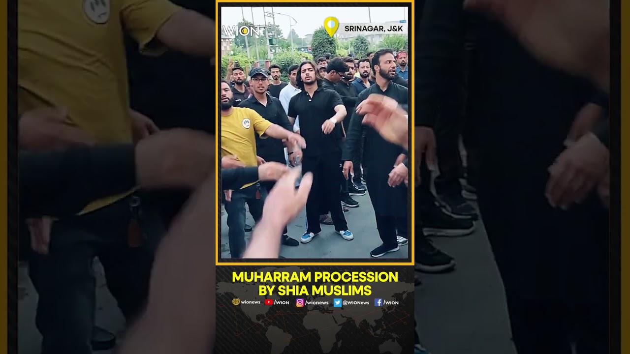 Shia community takes out Muharram procession in Srinagar after 30 years