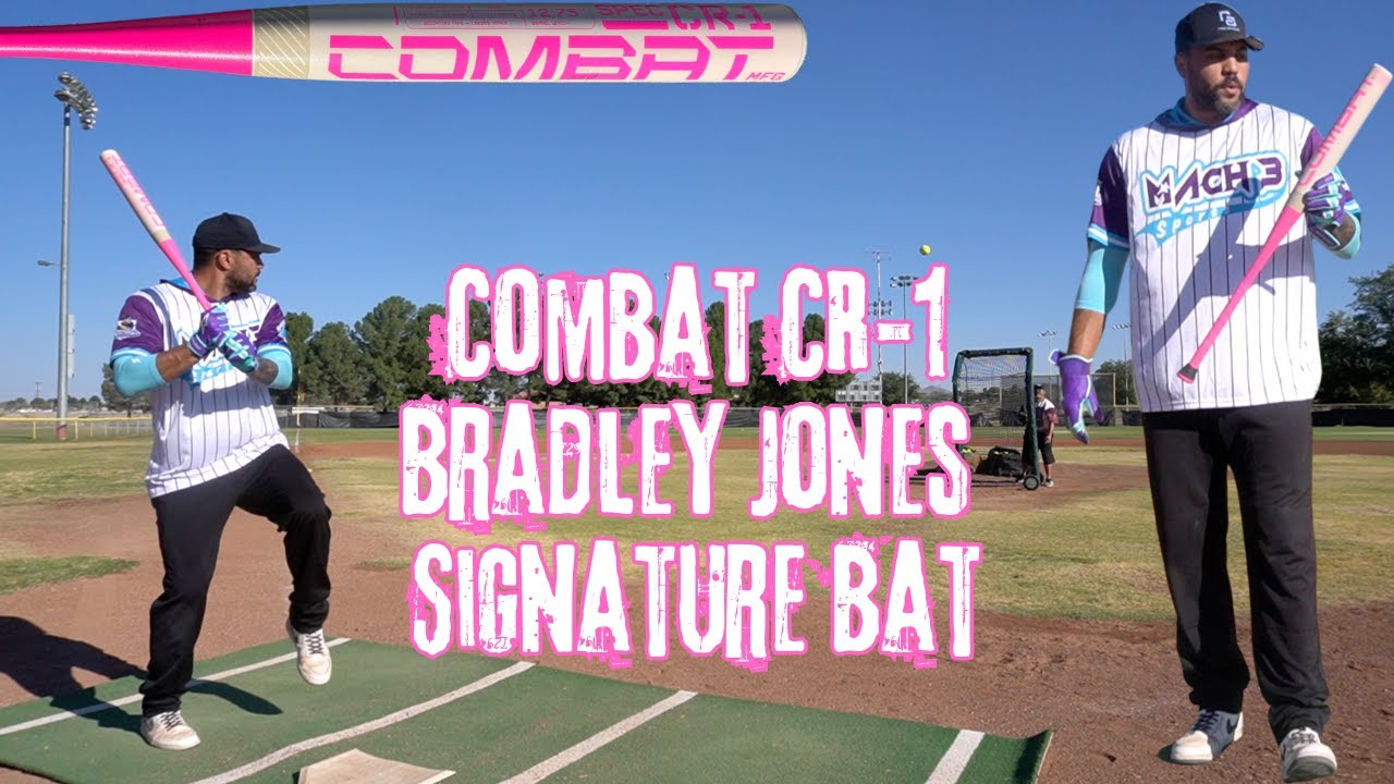 Hitting the Combat CR-1 Bradley Jones Signature Bat | USSSA Slowpitch Bat Review