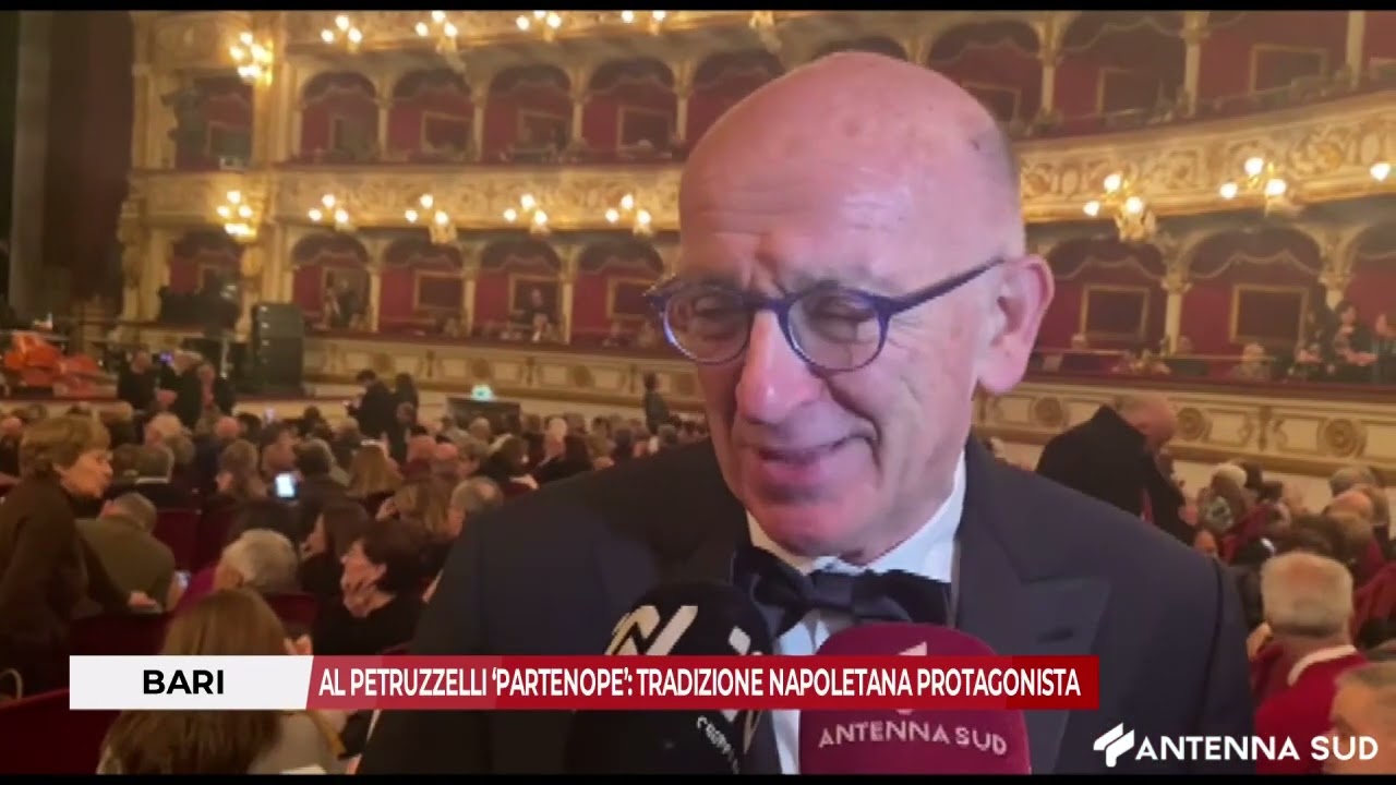 26 GENNAIO 2026 - BARI, AL PETRUZZELLI &lsquo;PARTENOPE&rsquo;: TRADIZIONE NAPOLETANA PROTAGONISTA