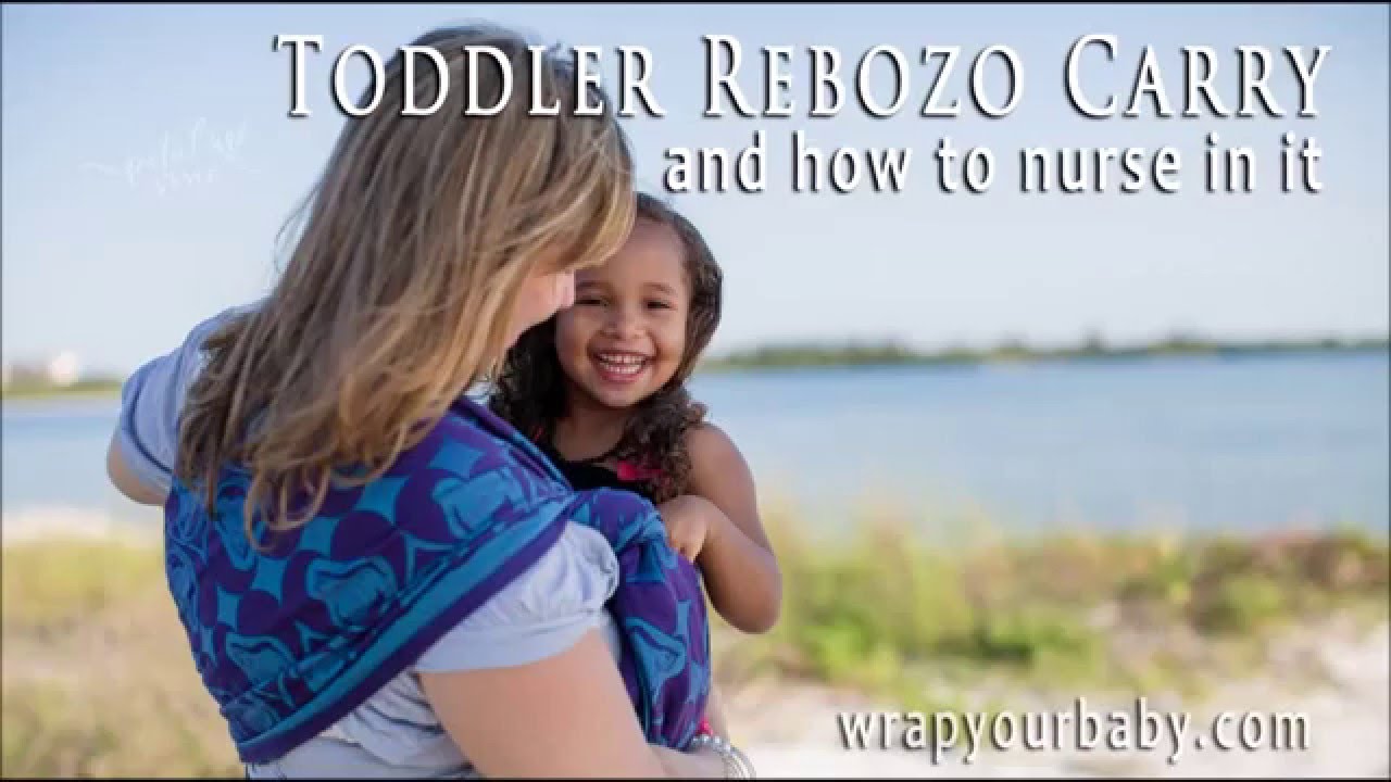 Toddler Traditional Sling Carry (fka Rebozo Carry) from Wrap Your Baby
