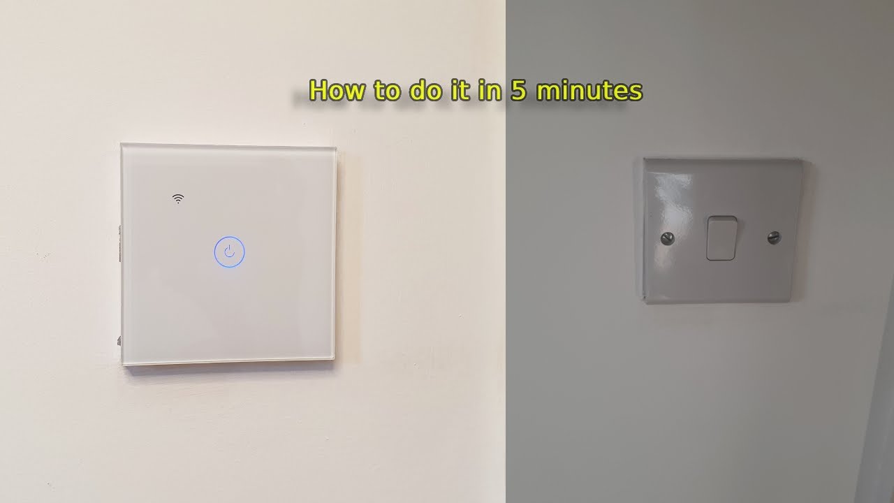 How to install a Smart switch 1 gang 1 way
