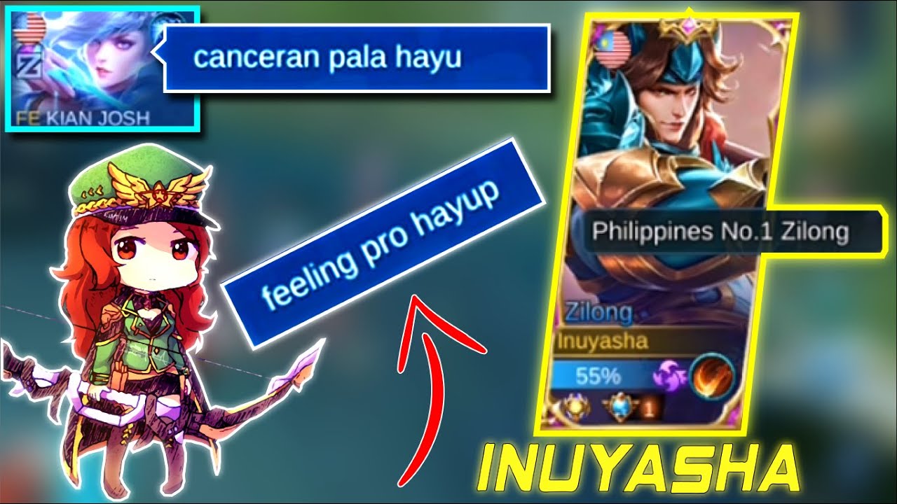 This is what happen when Zilong is first pick | ~ Inuyasha. MLBB