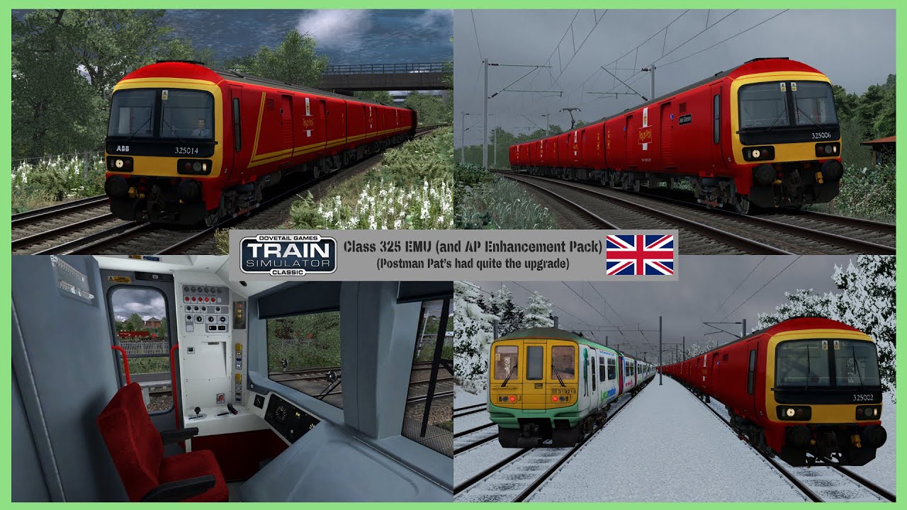 Class 325 EMU (and AP Enhancement Pack) review ~ Train Simulator