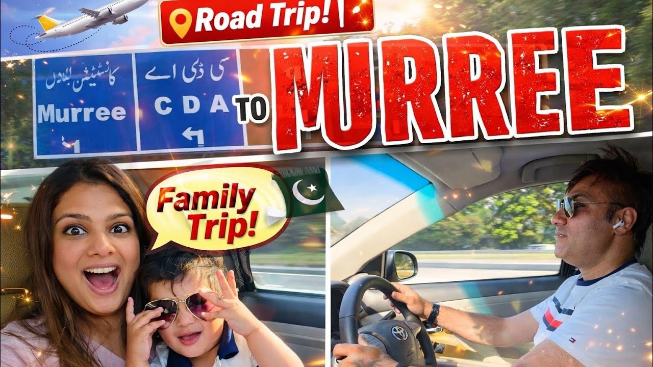 Lahore to Murree Road Trip with Kids | Canada to Pakistan Vlog