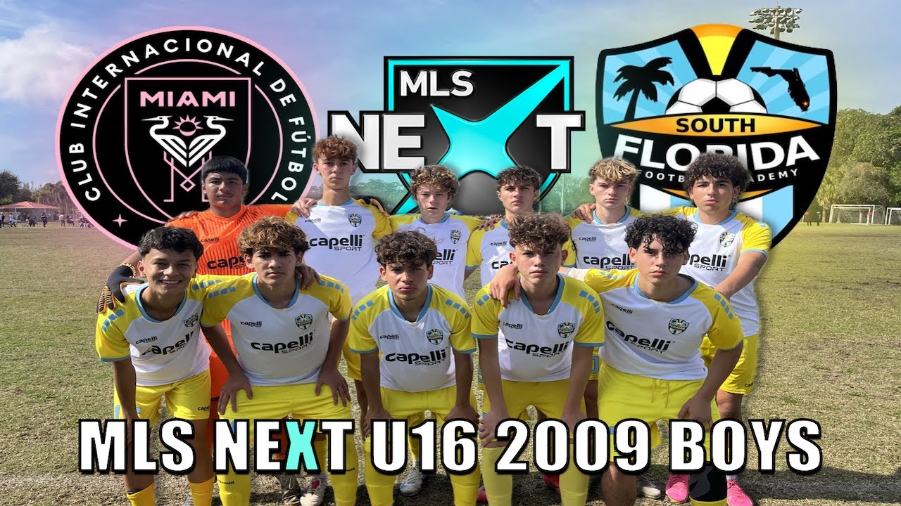 South Florida Football Academy vs Inter Miami Club Futbol Academy U16 2009 Boys MLS Next