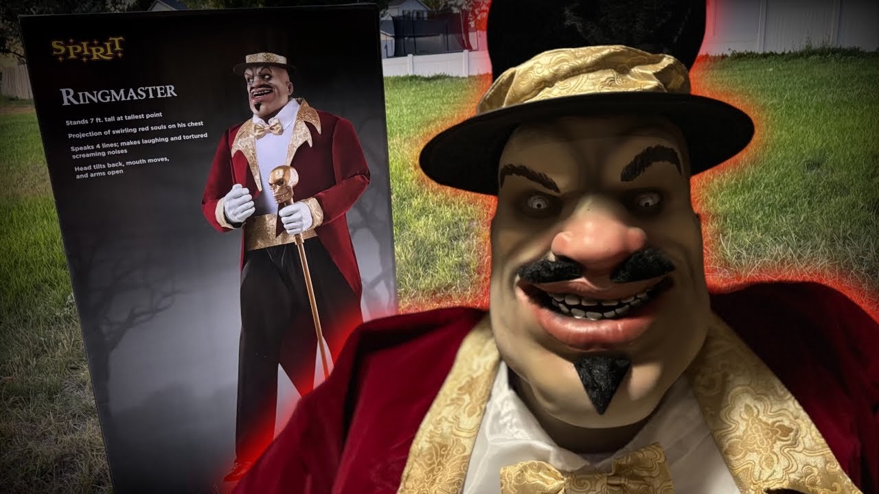 Spirit Halloween - Ringmaster Unboxing/Setup | Halloween 2024 Animatronic