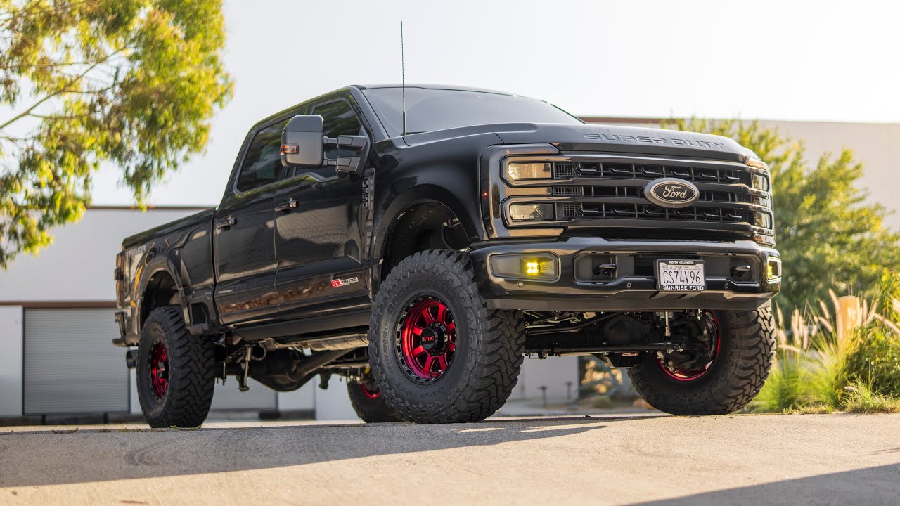 Super Duty on Carli Suspension 4.5