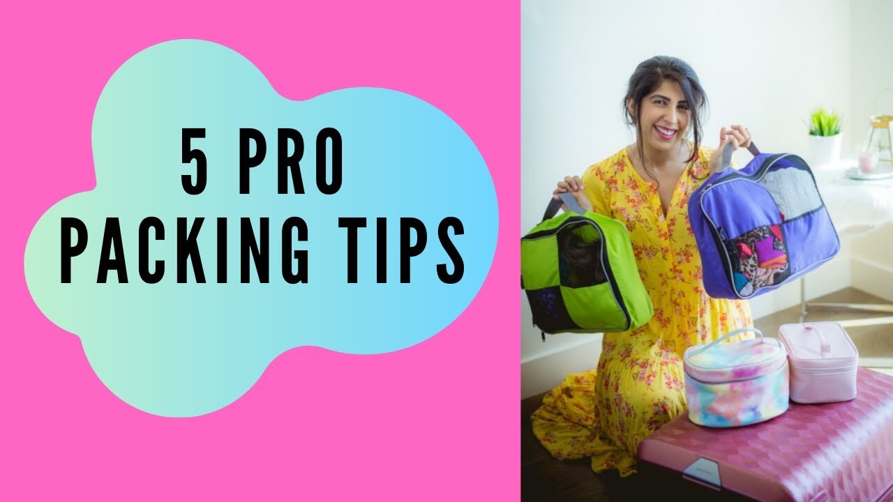 5 Suitcase Packing Tips for travel  - How to pack your suitcase like a pro traveller