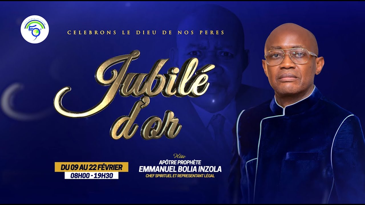 Emission Speciale Cinquantenaire Avec Le Couple Apôtre-prophète BOLIA INZOLA Emmanuel