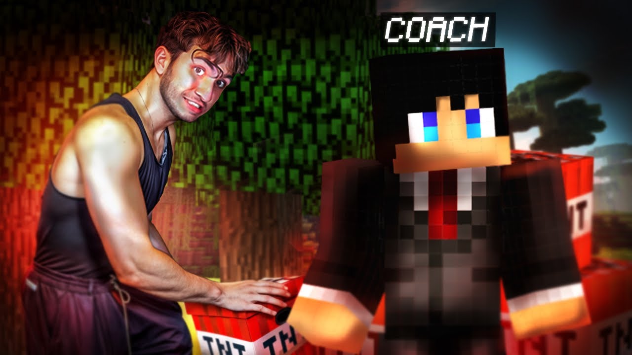 JE TROLL UN COACH MINECRAFT ! (Il m'insulte à la fin mdrrr)