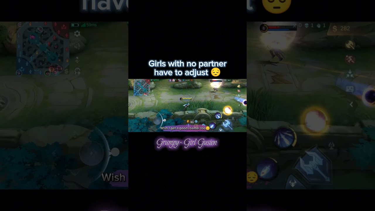 Don't say girls are noob😔|Girl Gusion User |GrumpyxGusion#mlbbstreamer#girlgusion#gusionuser