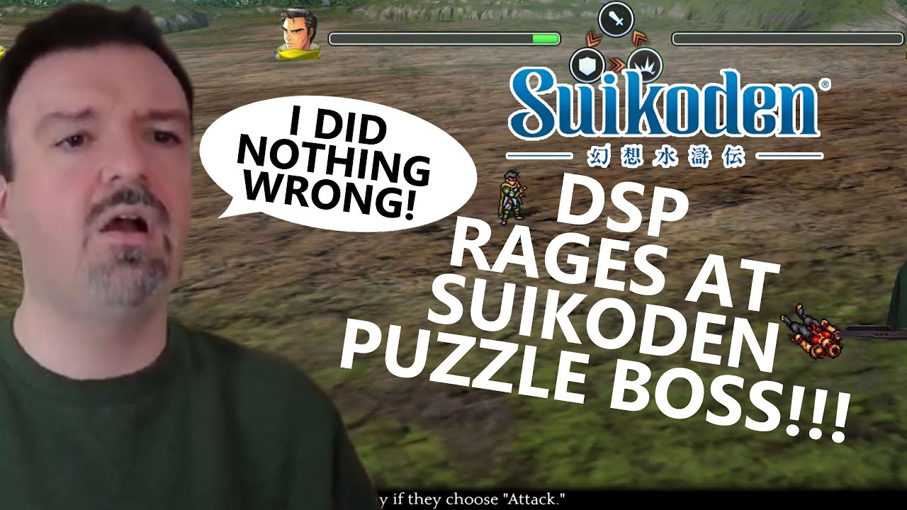 03-23-25 DSP Rages at Suikoden Puzzle Boss!!! 43 Year Old Manbaby Salt, Blaming RNG, Tons of Begging