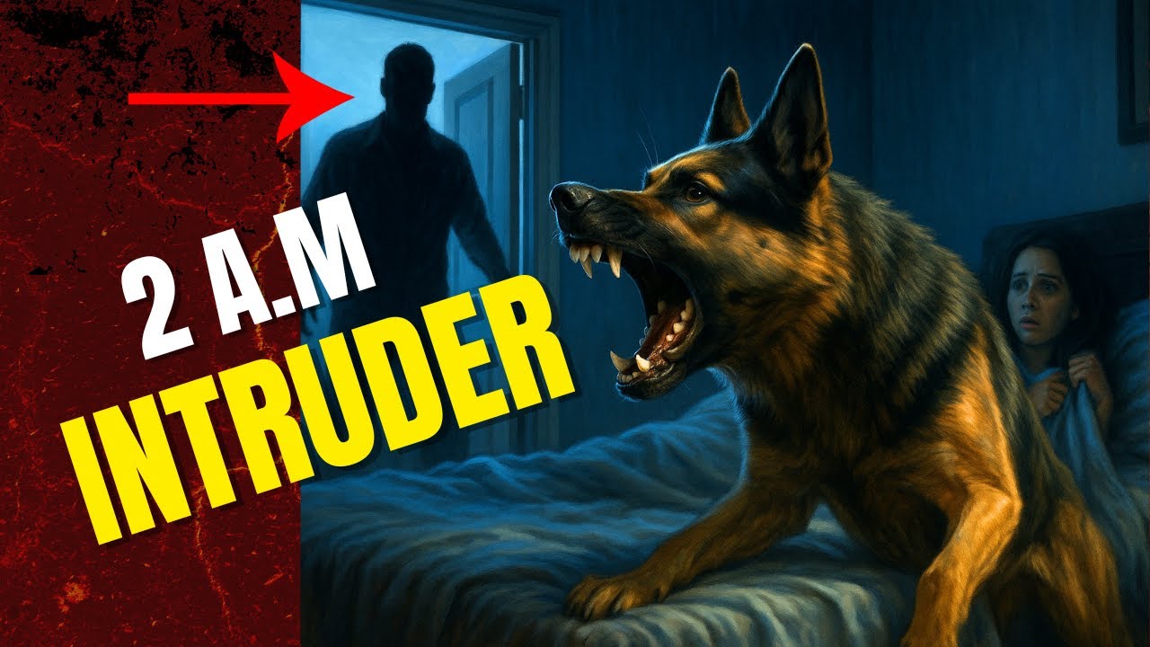 My German Shepherd Saved Me From a Midnight Intruder