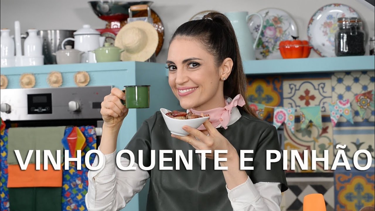 RECEITA DE VINHO QUENTE E PINHAO