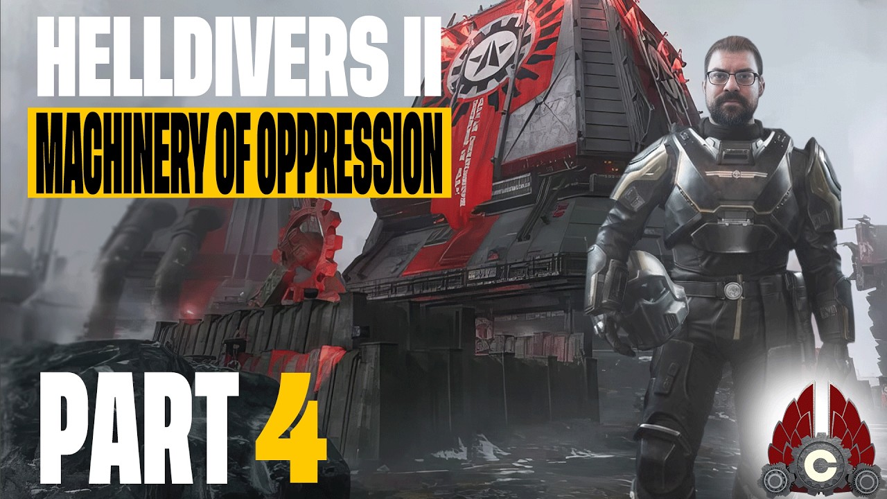 HELLDIVERS 2 Machinery Of Oppression | Sponsored By Playstation | With His Mods | Part 4