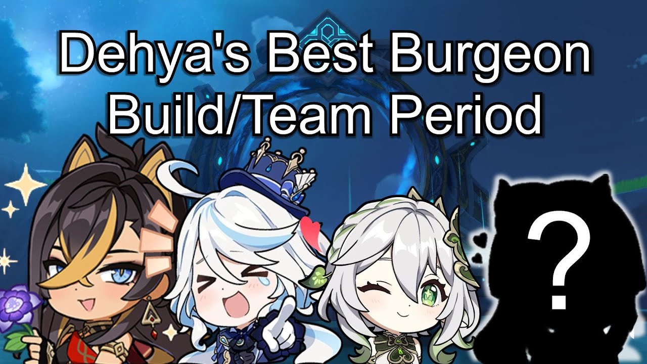 I Improved Burgeon Dehya by mixing in her DPS Build (Build Guide, Abyss Showcase)