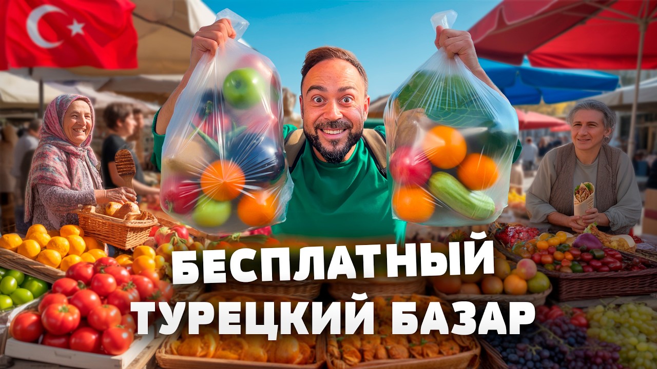 Турция 2026. САМЫЙ ДЕШЕВЫЙ БАЗАР ДЛЯ МЕСТНЫХ! Обалдел от цен на рынке в Анталии Лара. Цены в Турции