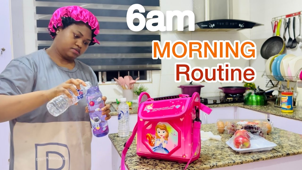 Cooking breakfast for my African family 🥰❤️ productive morning routine #family #vlog 