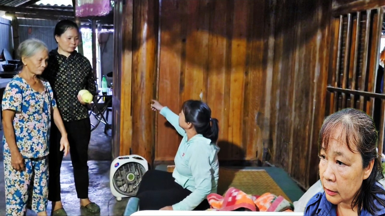 Taking advantage of her mother's illness, Ba Nghiep moved straight into Tuyet's house