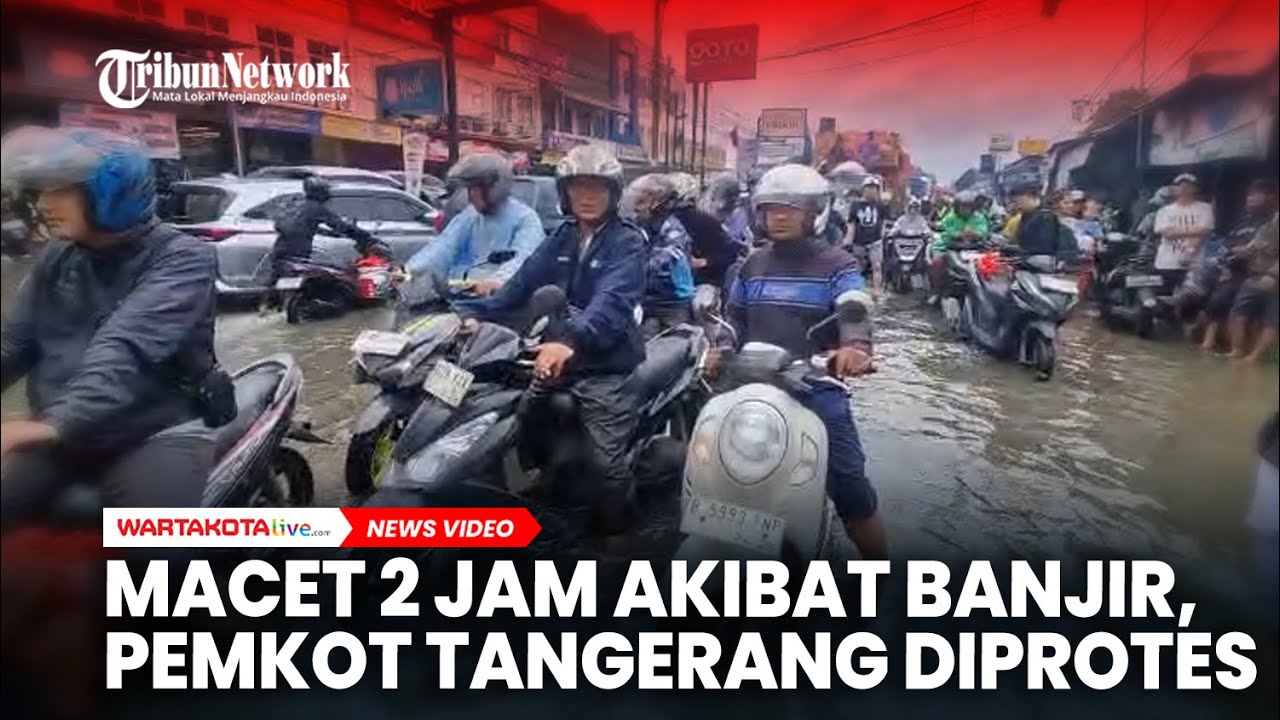 Terjebak Macet 2 Jam, Pengendara Protes Pemkot Tangerang