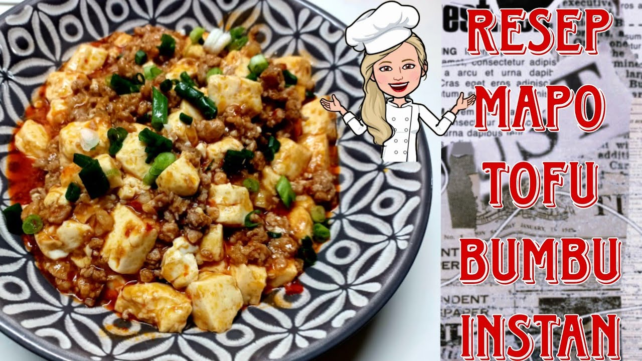 resep mapo tofu bumbu instan yang simple ala chinese