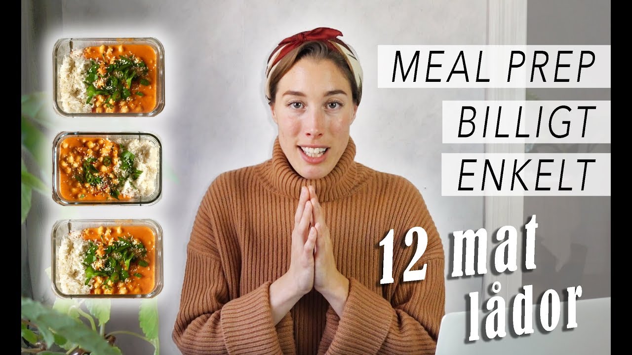 MEAL PREP︱Enkelt + billigt