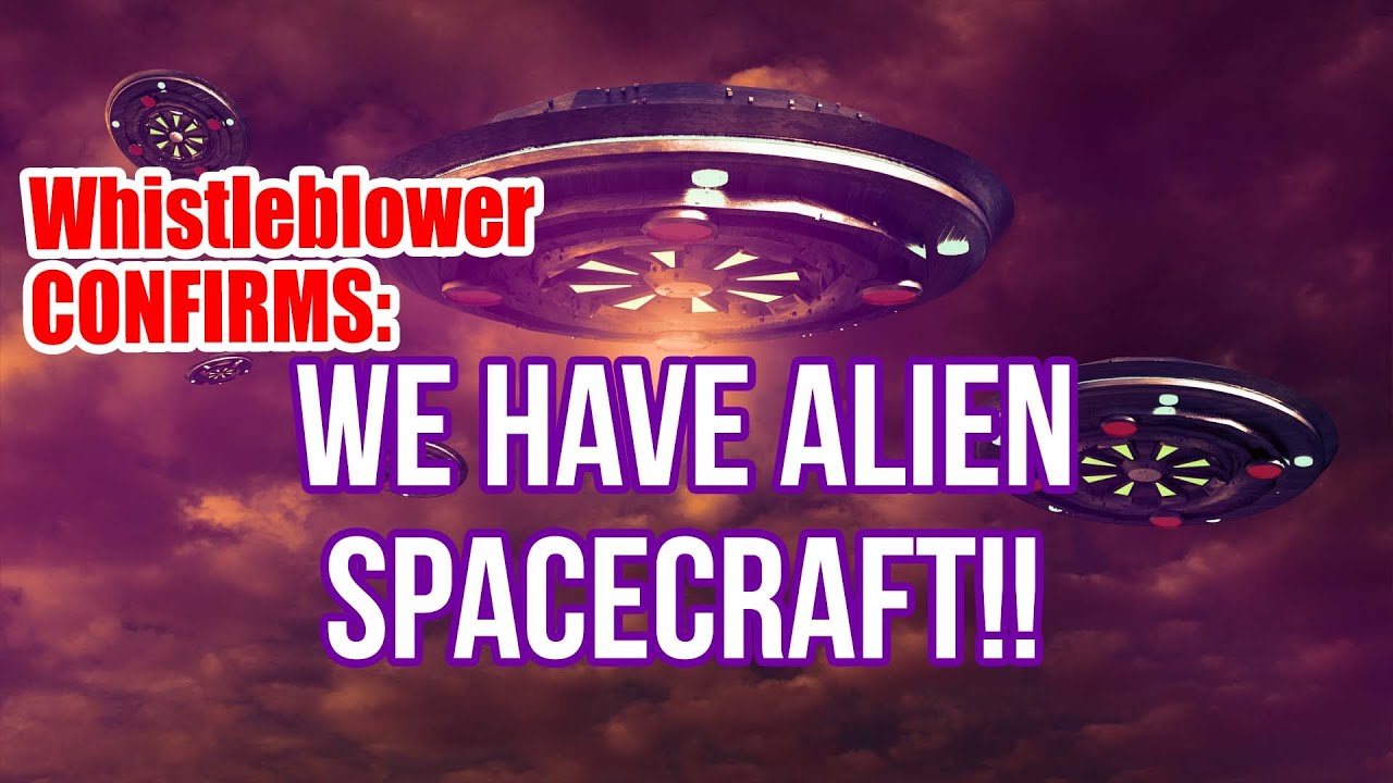 BIGGEST STORY IN HISTORY? Top Government WHISTLEBLOWER Confirms We Have ALIEN Spacecraft!