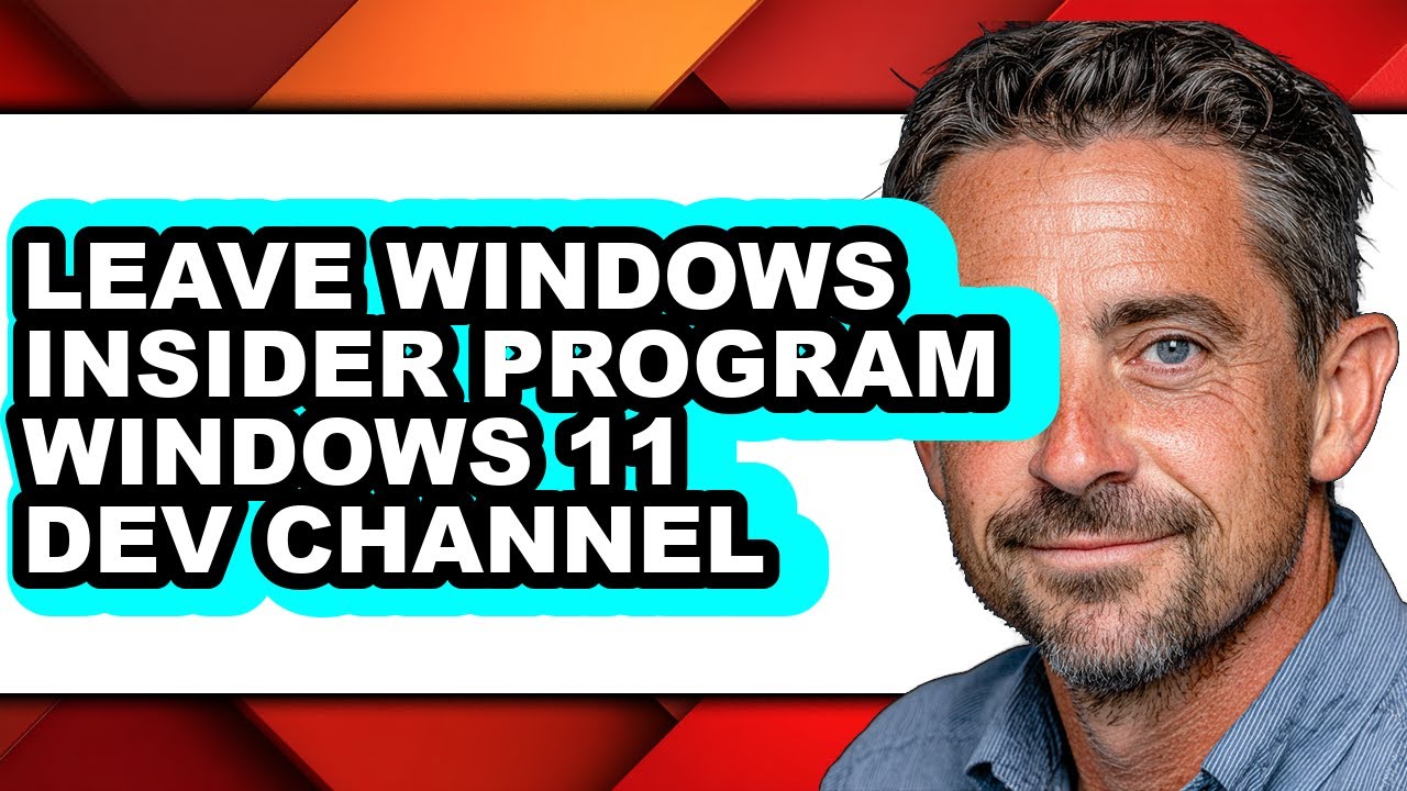 How to Leave Windows Insider Program Windows 11 Dev Channel (easy Method)