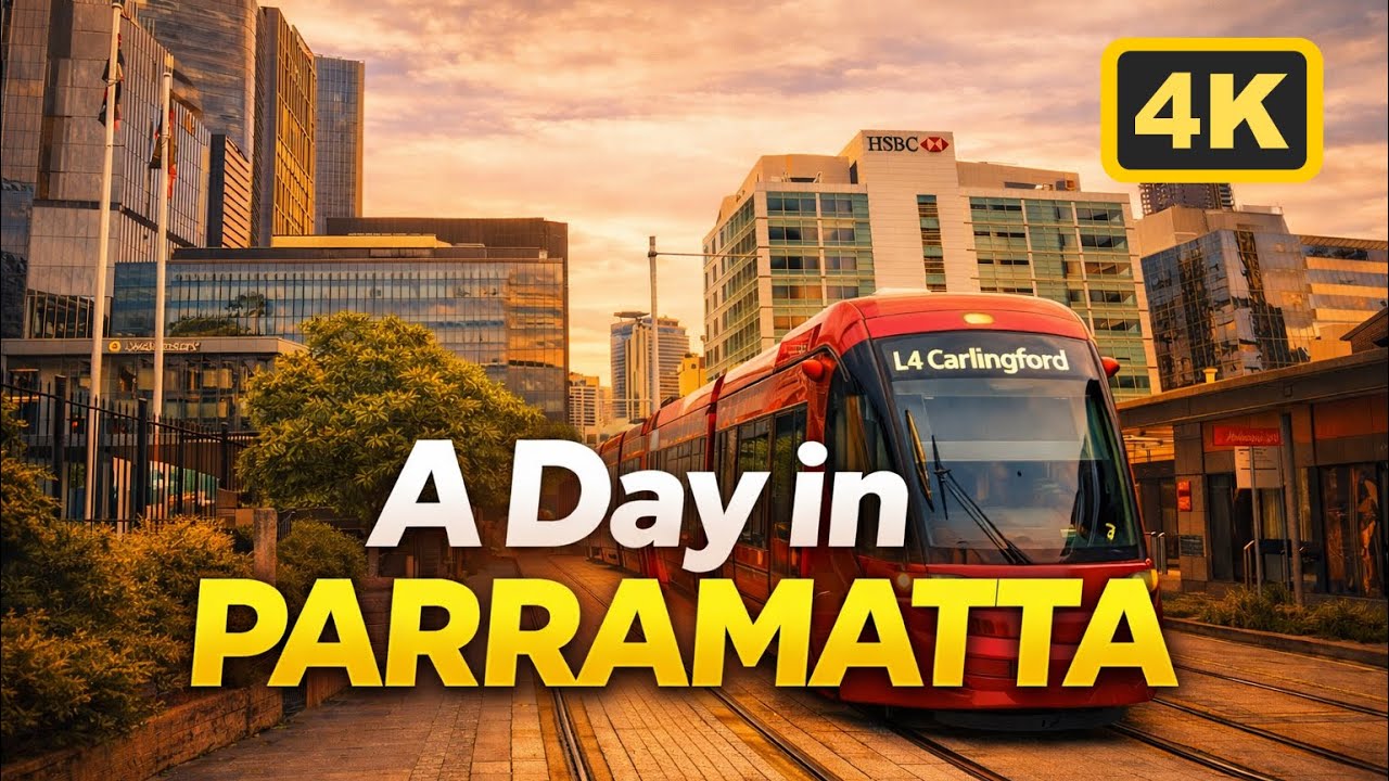 A Day in Parramatta 🇦🇺 | Western Sydney 4K Walk 2026