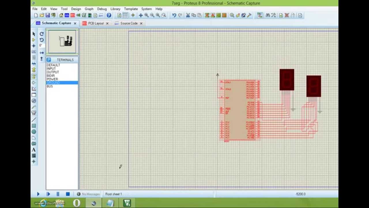 How to count numbers from 0 to 99 using 7segment display
