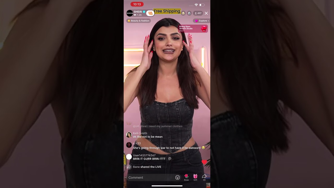 Shawty on Shein Live!