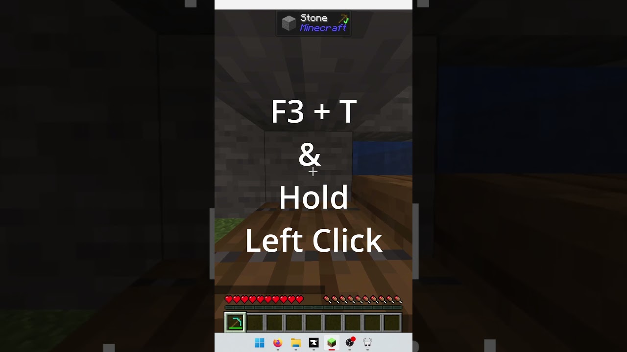 AFK block breaking with only vanilla features.
