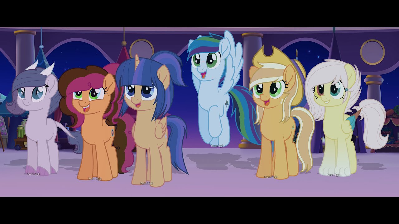 MLP (Next Gen) Fireworks (Speedpaint)(Base Edit)
