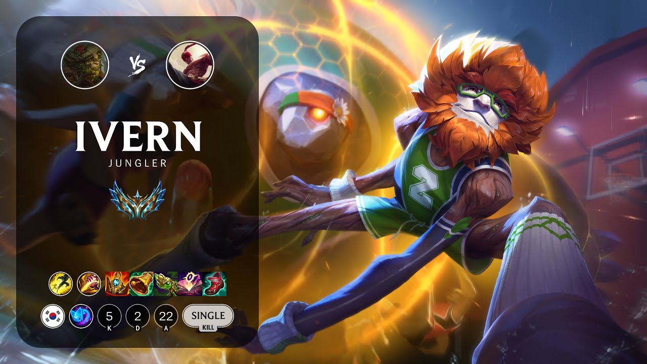 Ivern Jungle vs Lee Sin - KR Challenger Patch 13.1