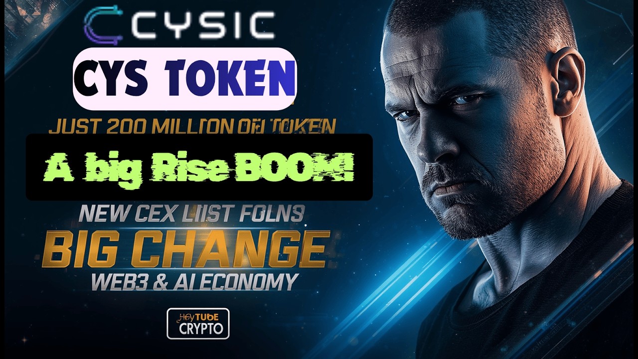 What is #Cysic? #CYS Token Big Rise in just 12 Hours! A Growing Crypto?