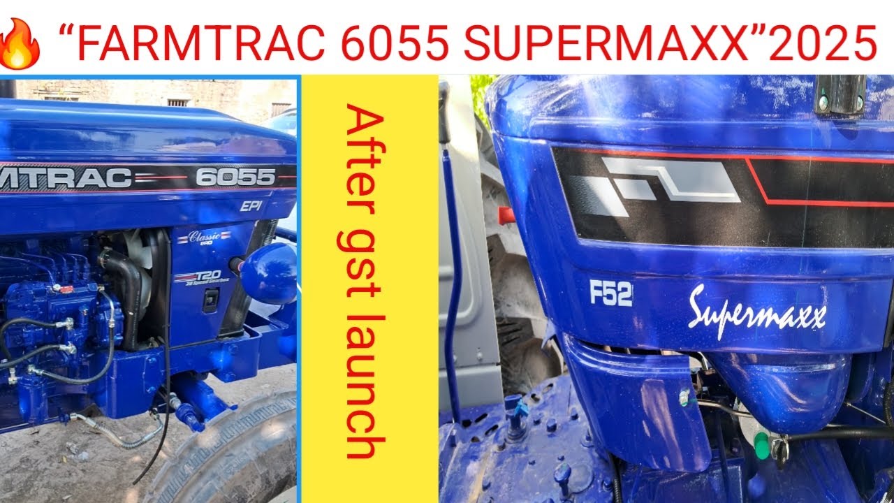 “Farmtrac 6055 Supermaxx Review 2025 | New Model की असली ताकतFull Details & Price | Desi Auto Gyaan”