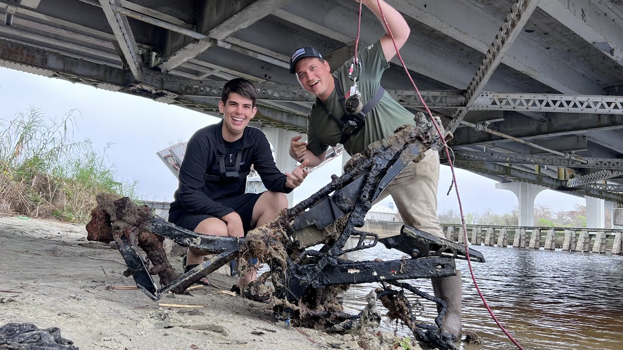 Biggest Magnet Fishing Find Ever! 🧲 *Reported to Police*
