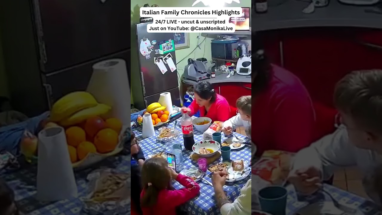 A Slice of Italian Family Life 🥰👨&zwj;👩&zwj;👧&zwj;👦