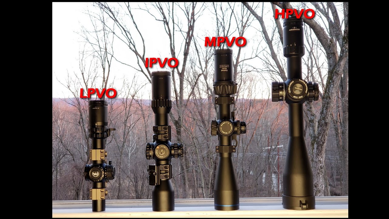 Understanding Variable Magnification Classifications - LPVO | IPVO | MPVO | HPVO