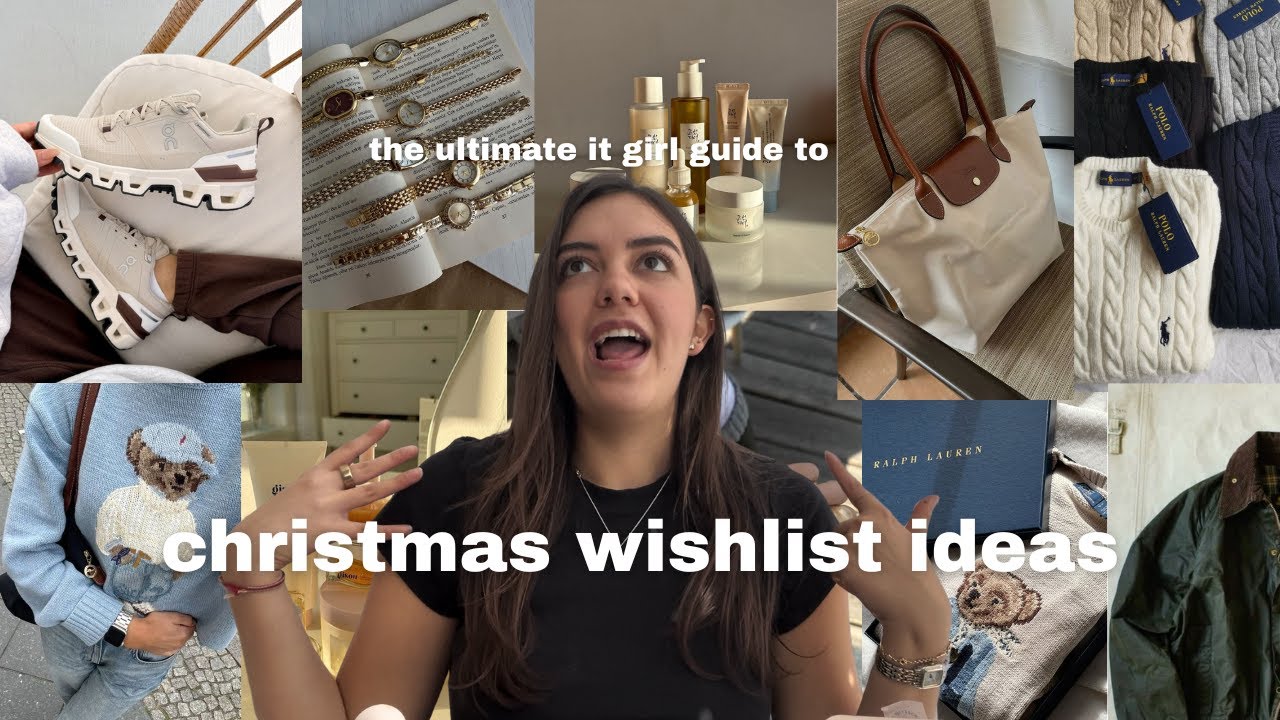 christmas gift list ideas 2025 (& monthly favourites)