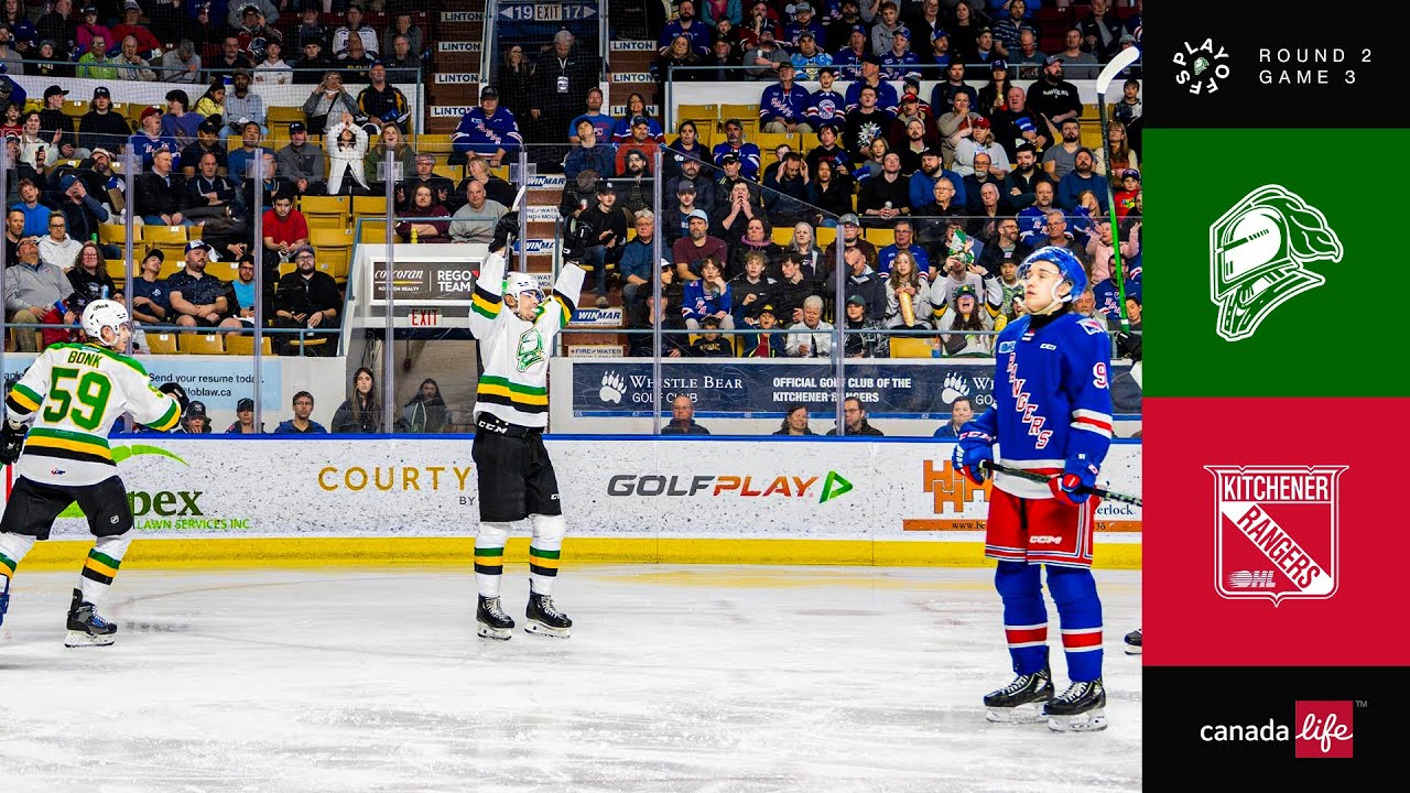 Knights @ Rangers | Round 2 Game 3 | OHL Playoffs 2024